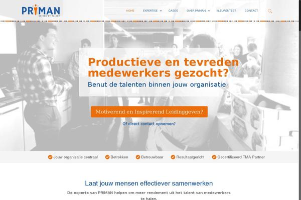 priman.nl site used Mantra