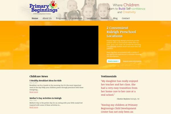 primarybeginnings.com site used Primarybeginnings
