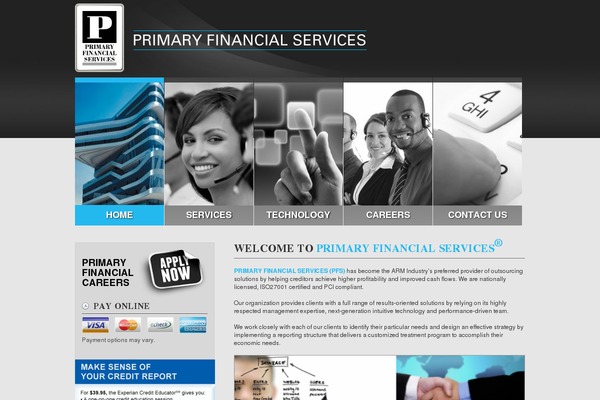 primaryfinancial.com site used Pfs