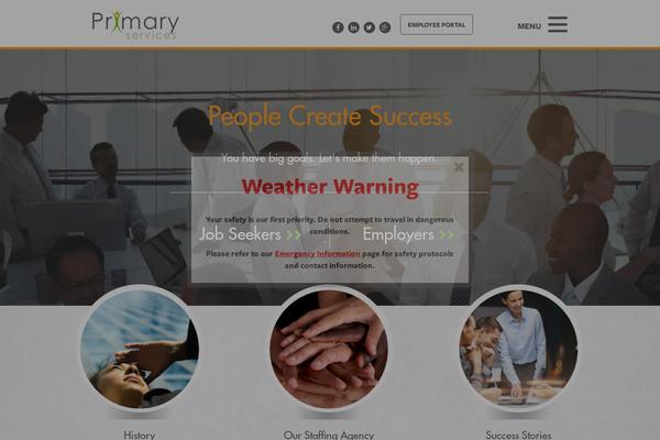 primaryservices.com site used Primary-services
