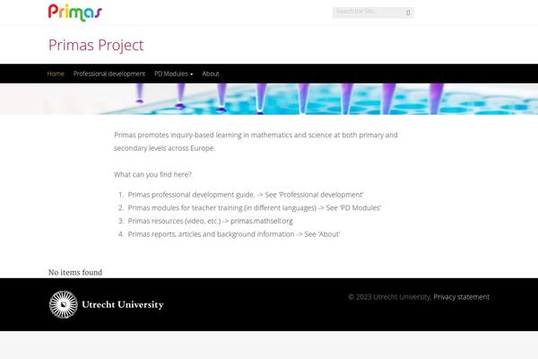 primas-project.eu site used Uu2014