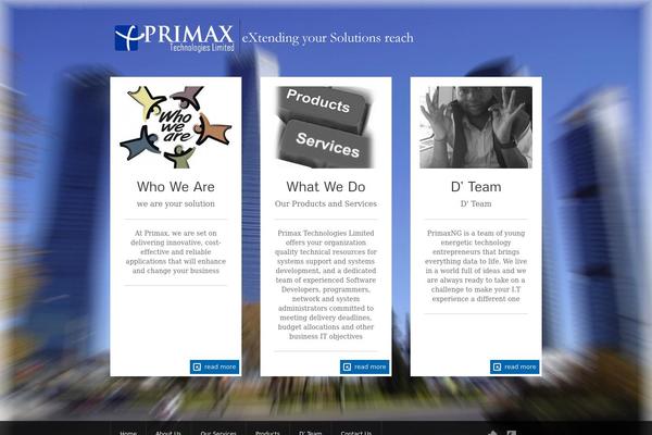 The Firm theme site design template sample