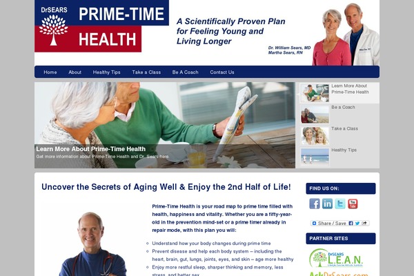 prime-timehealth.com site used Custom Community