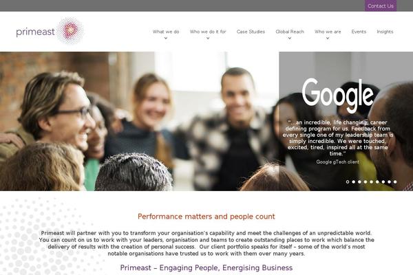 primeast.com site used Primeast-2016