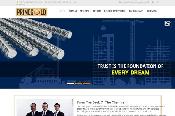 primegoldgroup.com site used Primegold
