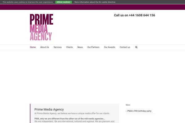 Pma theme site design template sample