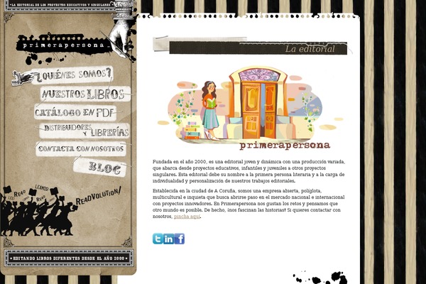 primerapersona.com site used Primera
