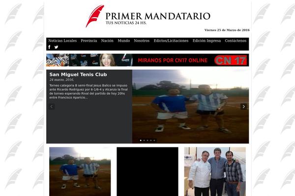 primermandatario.com site used Primermandatario