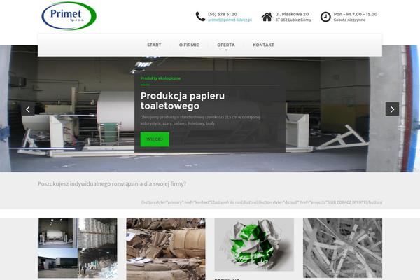 BuildPress theme site design template sample