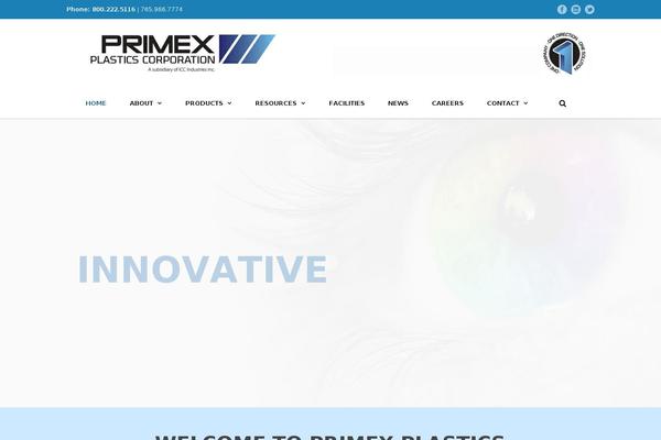 primexplastics.com site used Megaproject-v1-05