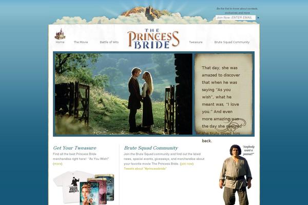 princessbrideforever.com site used Pbf