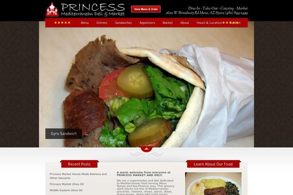 The Restaurant theme site design template sample