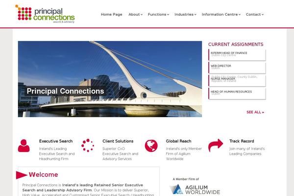 principalconnections.ie site used Anchorra