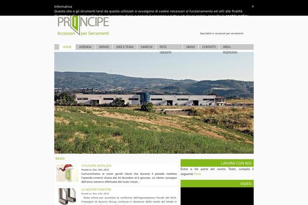 principeaccessori.com site used Principesrl_template