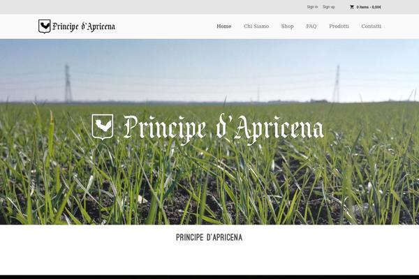 principedapricena.com site used Wp-organic
