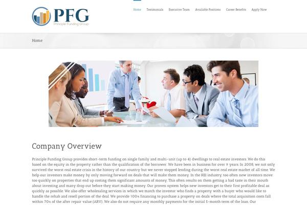 principlefundinggroup.com site used Principlefundinggroup