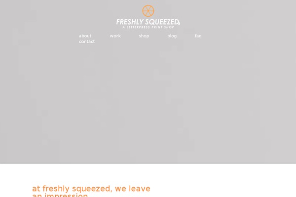 Site using Freshlysqueezed-framework plugin