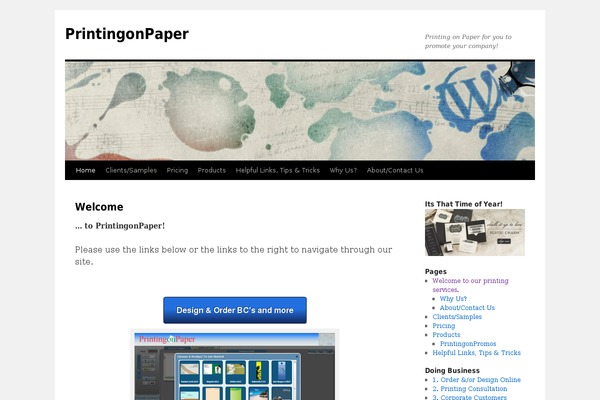 Site using Category Posts Widget plugin
