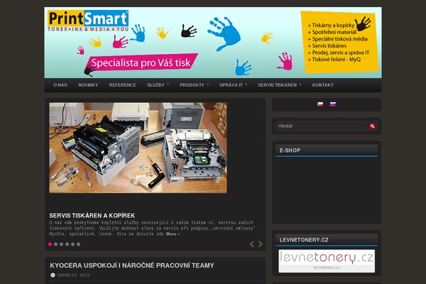 printsmart.cz site used Solid