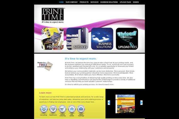 printtime.com site used PrimeTime