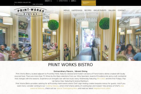 qw-restaurant theme websites examples