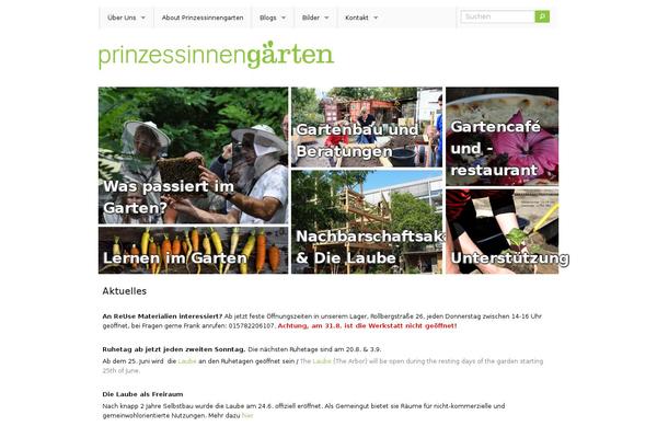 prinzessinnengarten.net site used Plakativa