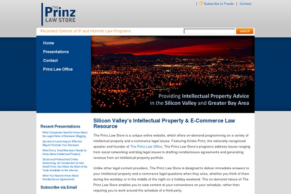 prinzlawstore.com site used Prinzlaw