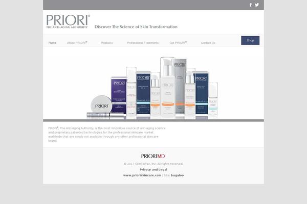 priori theme websites examples