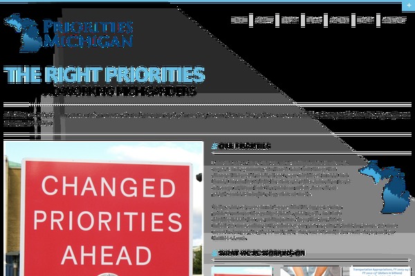 prioritiesmichigan.org site used MORE