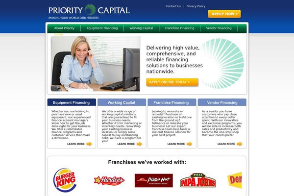 prioritycapital.com site used Priority