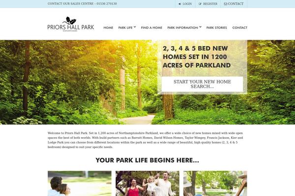 WP Pro Real Estate 6 theme site design template sample