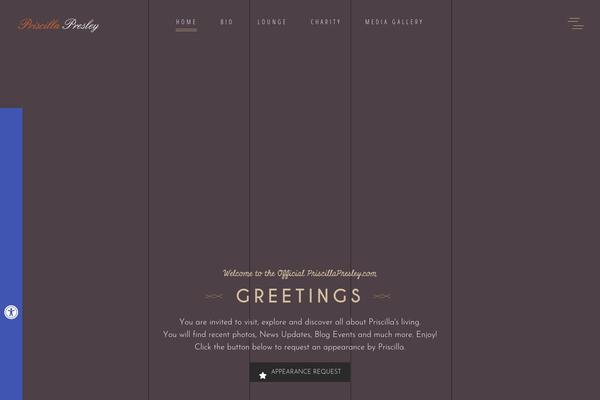 Laurent theme site design template sample