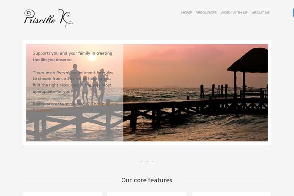 Illustrious theme site design template sample