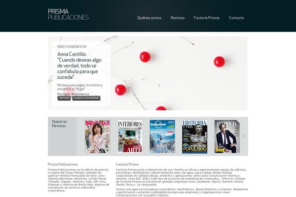prismapublicaciones.com site used Prismapublicaciones