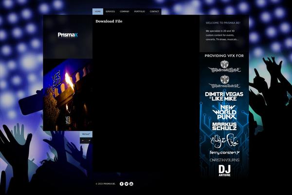 Wpnocturnal theme site design template sample
