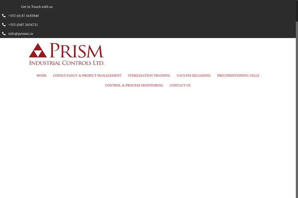 prismic.ie site used Prismtheme