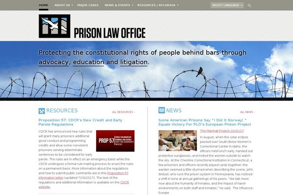prisonlaw.com site used Plo