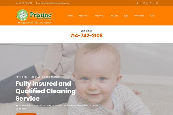 pristinecarpetcleaning.net site used Unbound
