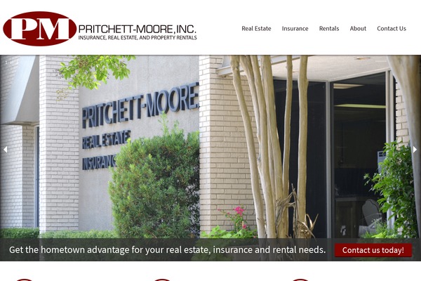 pritchett-moore theme websites examples