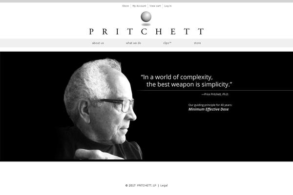 pritchettnet.com site used Pritchett