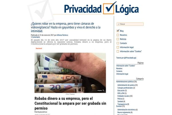 privacidadlogica.es site used Pl-theme