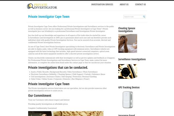 privateinvestigatorcapetown.com site used Nexus_183_3_0_221101_0902
