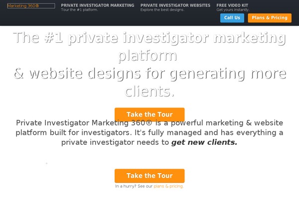 Marketing360-vertical theme site design template sample