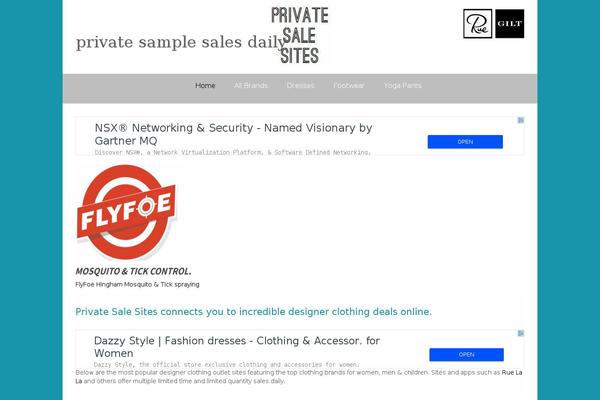 privatesalesites.com site used Tireddoggooddog
