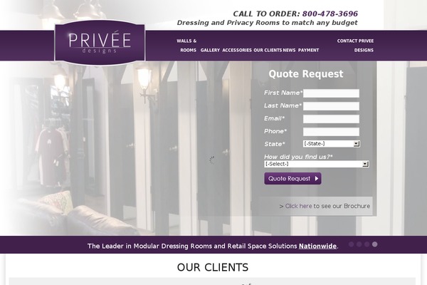 priveedesigns.com site used Privee
