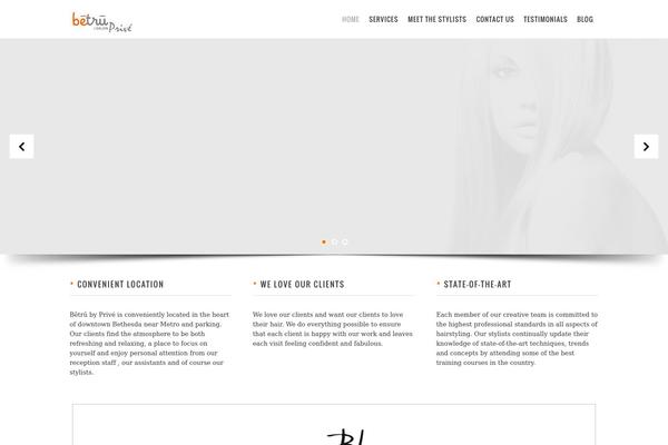 Sonata theme site design template sample