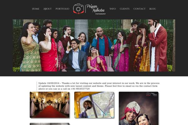 ProPhoto 5 theme site design template sample