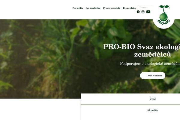 pro-bio.cz site used Probio
