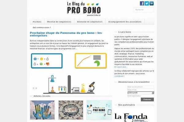 pro-bono.fr site used Repro