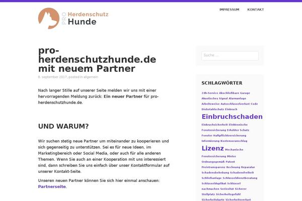 pro-herdenschutzhunde.de site used Karuna